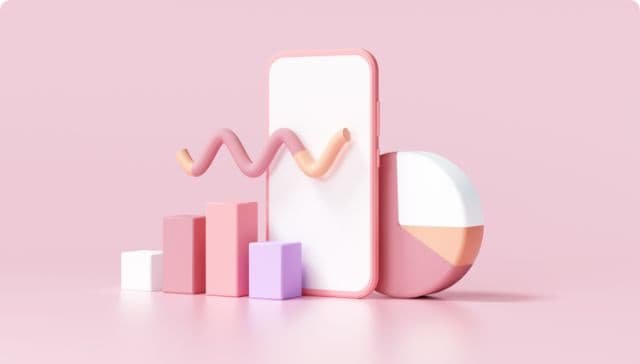 3d seo optimization stock trading data analysis seo marketing concept